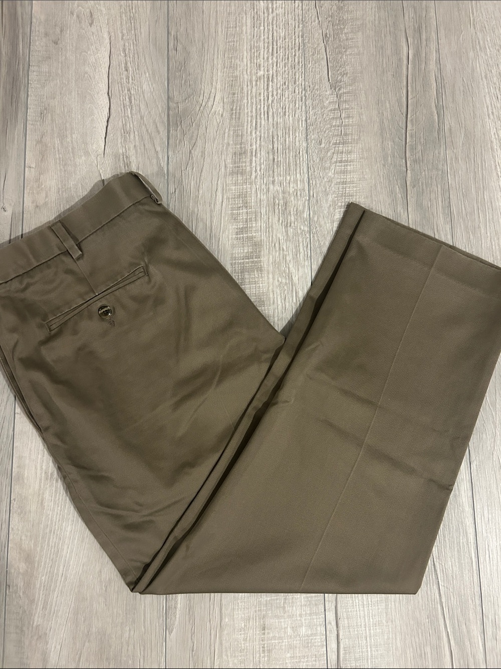 Men’s Perry Ellis Portfolio Khaki Dress Pants Size 36W x 29L